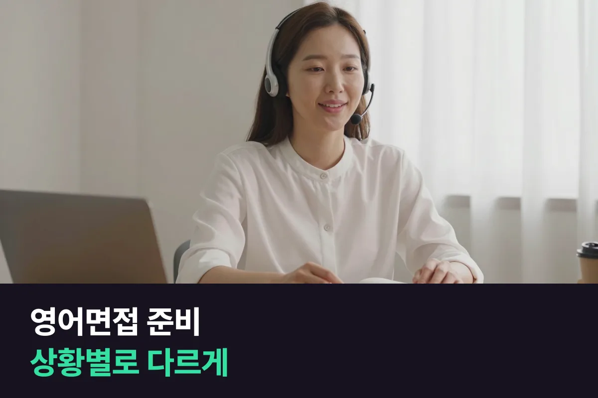 취업·승무원·교원 영어면접 준비, 상황별로 다른 질문과 말하기 연습 순서
