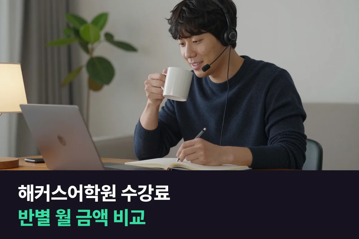 해커스어학원 스피킹캠프 수강료는 한 달 165,000원부터 366,000원까지예요