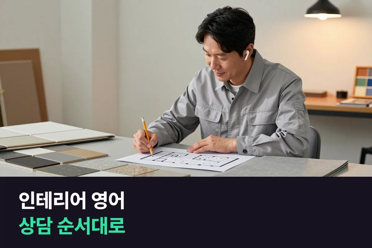 외국인 고객 집을 시공하는 인테리어 업체 사장님, 상담 영어는 어떻게 준비할까요?