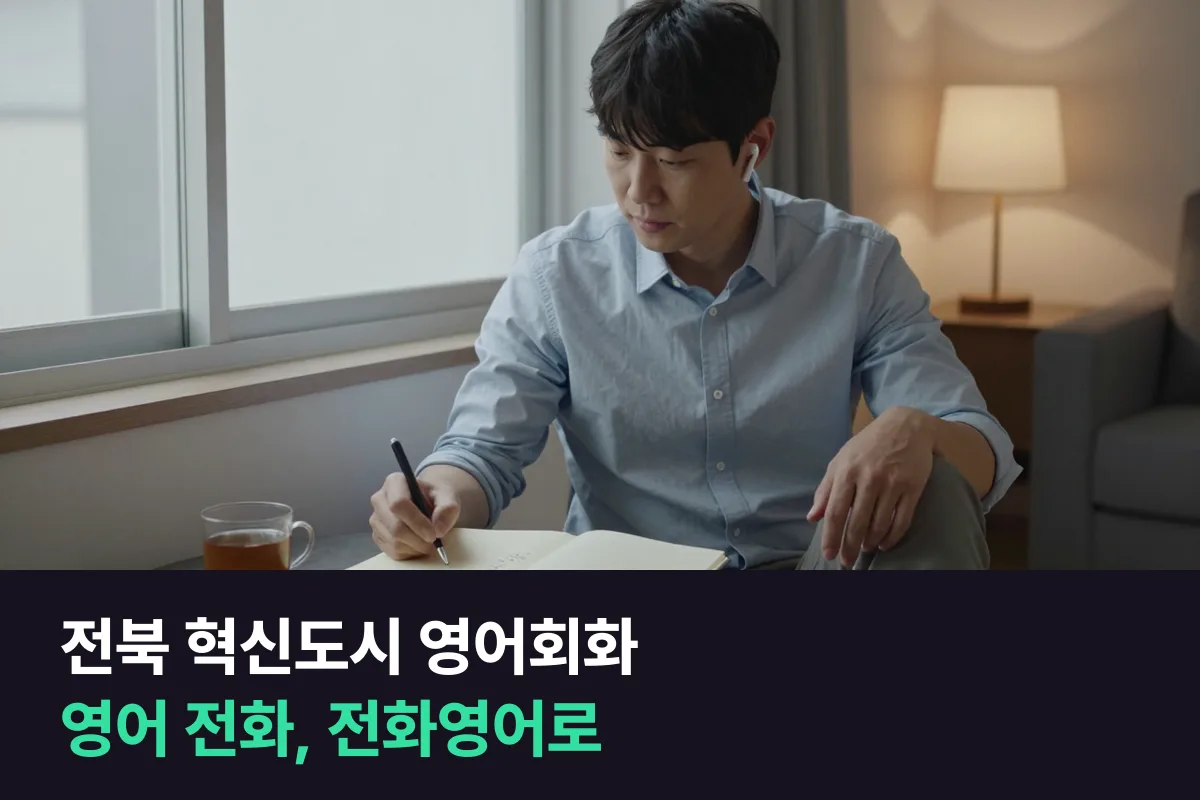 전북 혁신도시 영어회화: 공공기관 직장인의 영어 전화 응대, 전화영어로 준비하기