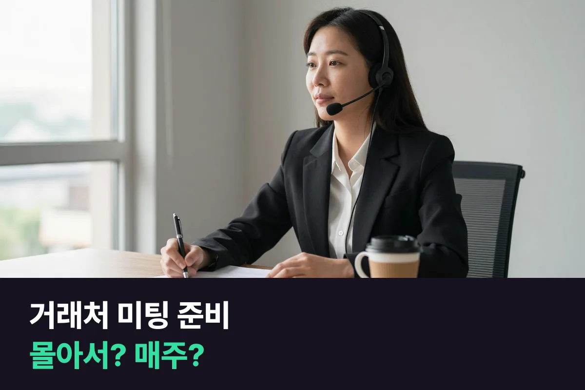 해외 거래처 미팅이 한 달에 한두 번인 직장인이 비즈니스 영어 미팅 준비를 미팅 주에 몰아서 할지 매주 고르게 할지 정하는 법