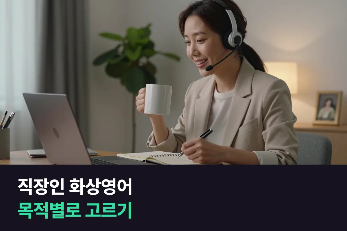 직장인 화상영어 업체 추천: 내 목적에 맞는 곳을 6곳 중에서 고르는 법