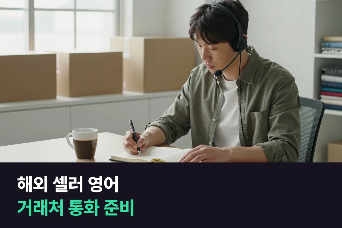 해외 거래처와 통화하는 온라인 셀러, 영어회화는 무엇부터 준비할까요?