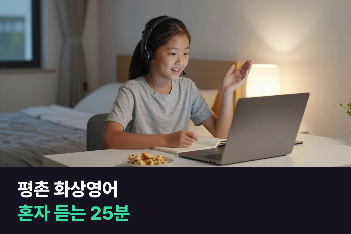평촌 화상영어: 부모가 집에 없을 때 초등 아이 혼자 수업 듣게 하는 법