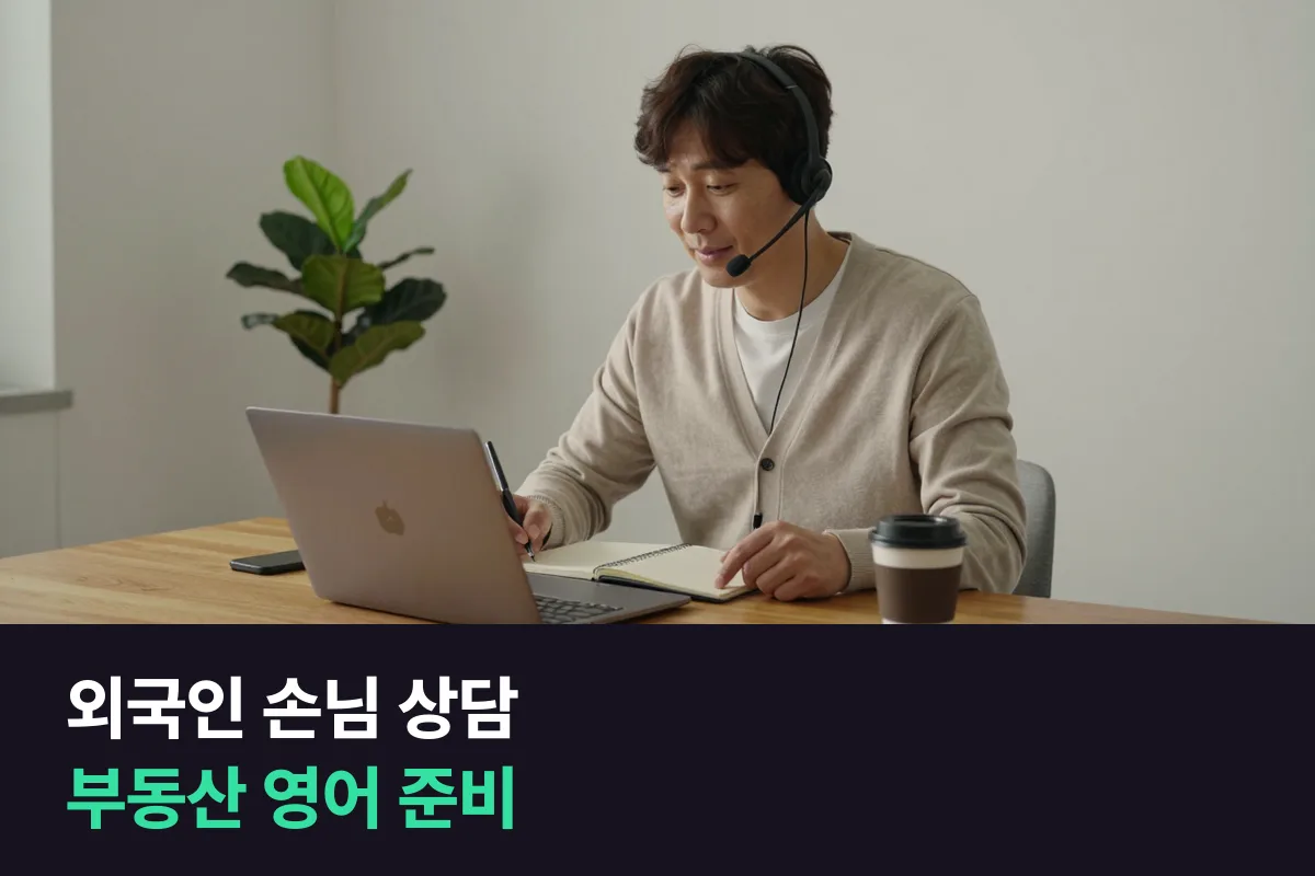 외국인 임차인 받는 공인중개사를 위한 부동산 영어회화