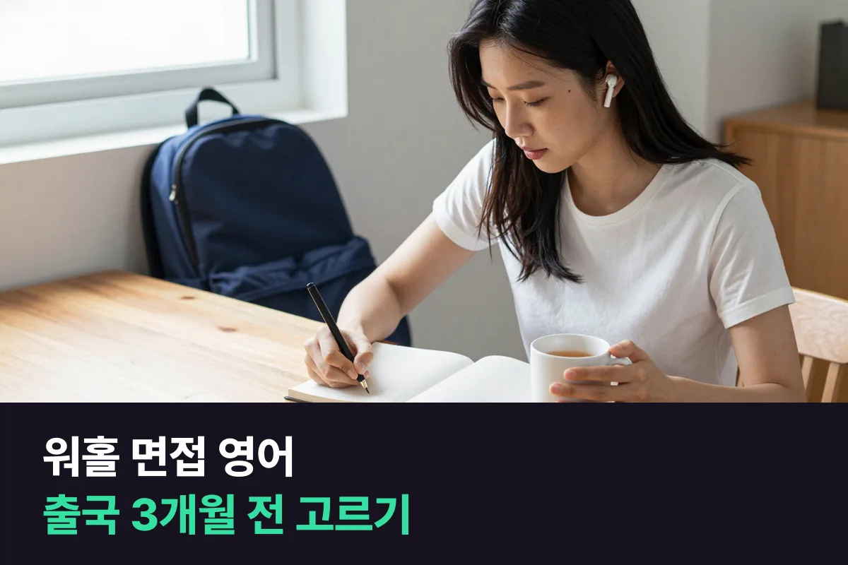 워홀 면접 영어, 출국 3개월 전이라면 여행영어 과정과 영어인터뷰 과정 중 무엇부터 들을까요?